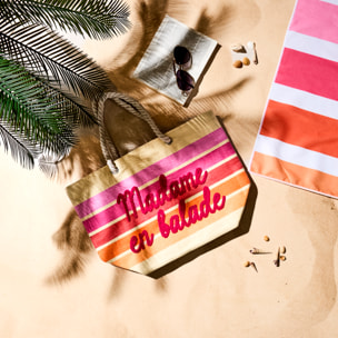 Sac De Plage Rayures
