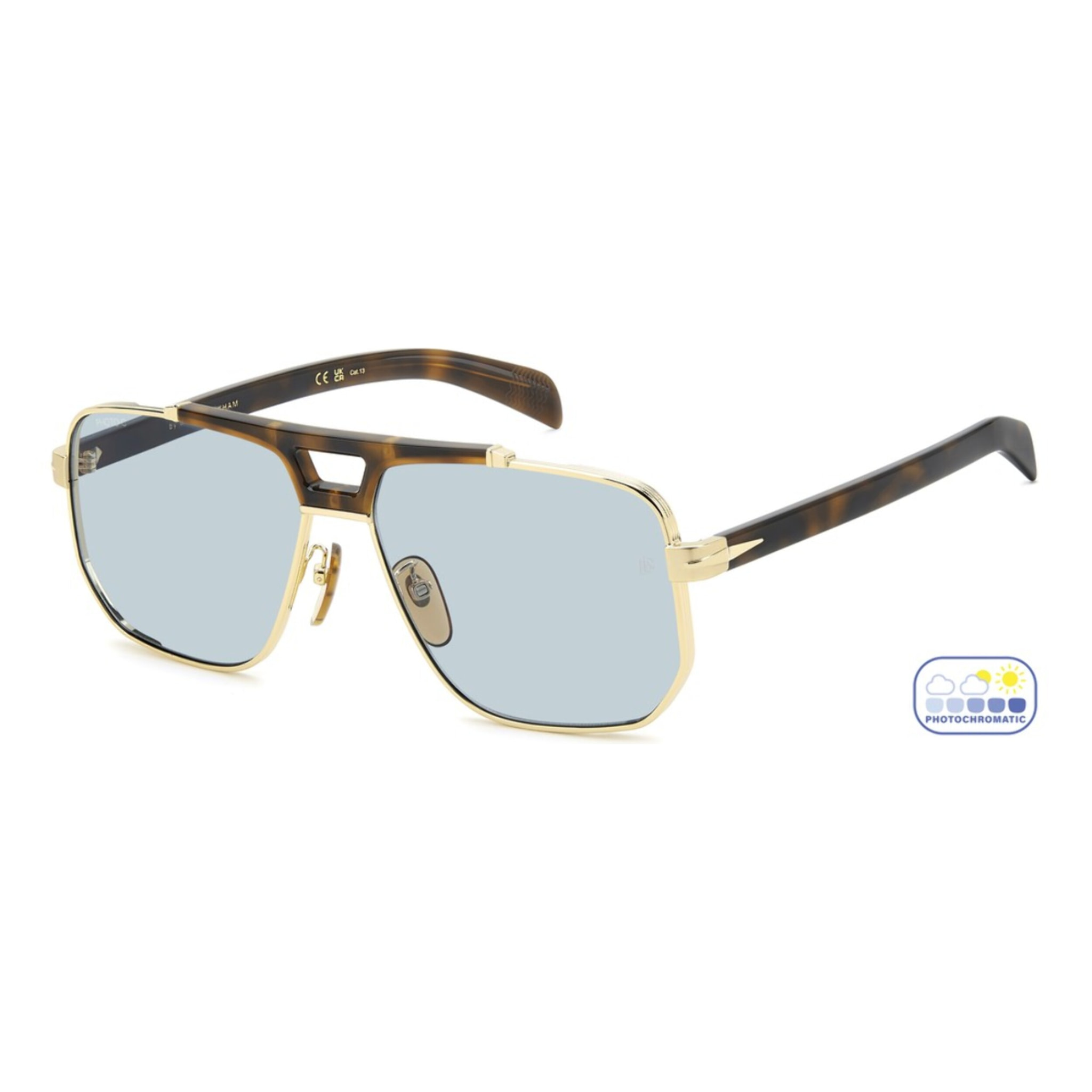 Gafas de Sol David Beckham DB 7157/S 0NR Fotocromáticas de Metal Hombre 61 mm