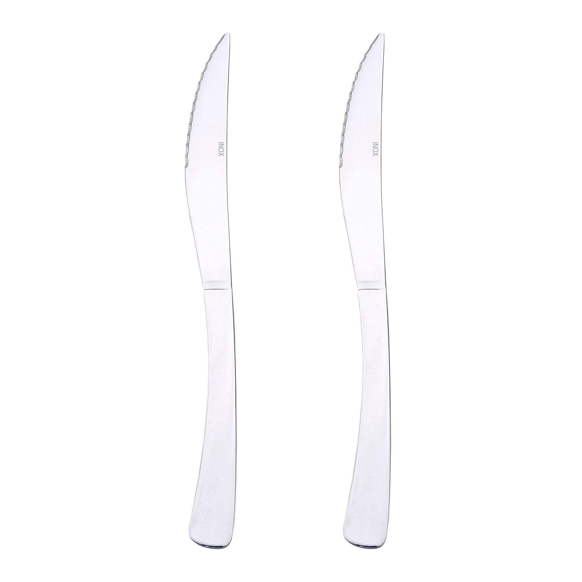Set de 12 cuchillos de acero inoxidable de diseño clásico pisa renberg