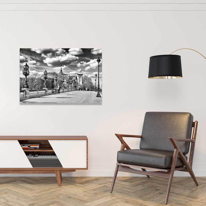 Tableau paris verrière du grand palais  Toile imprimée