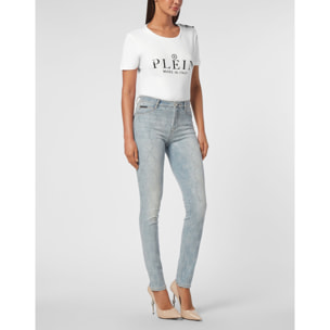 PHILIPP PLEIN Jegging de cintura alta MONOGRAM