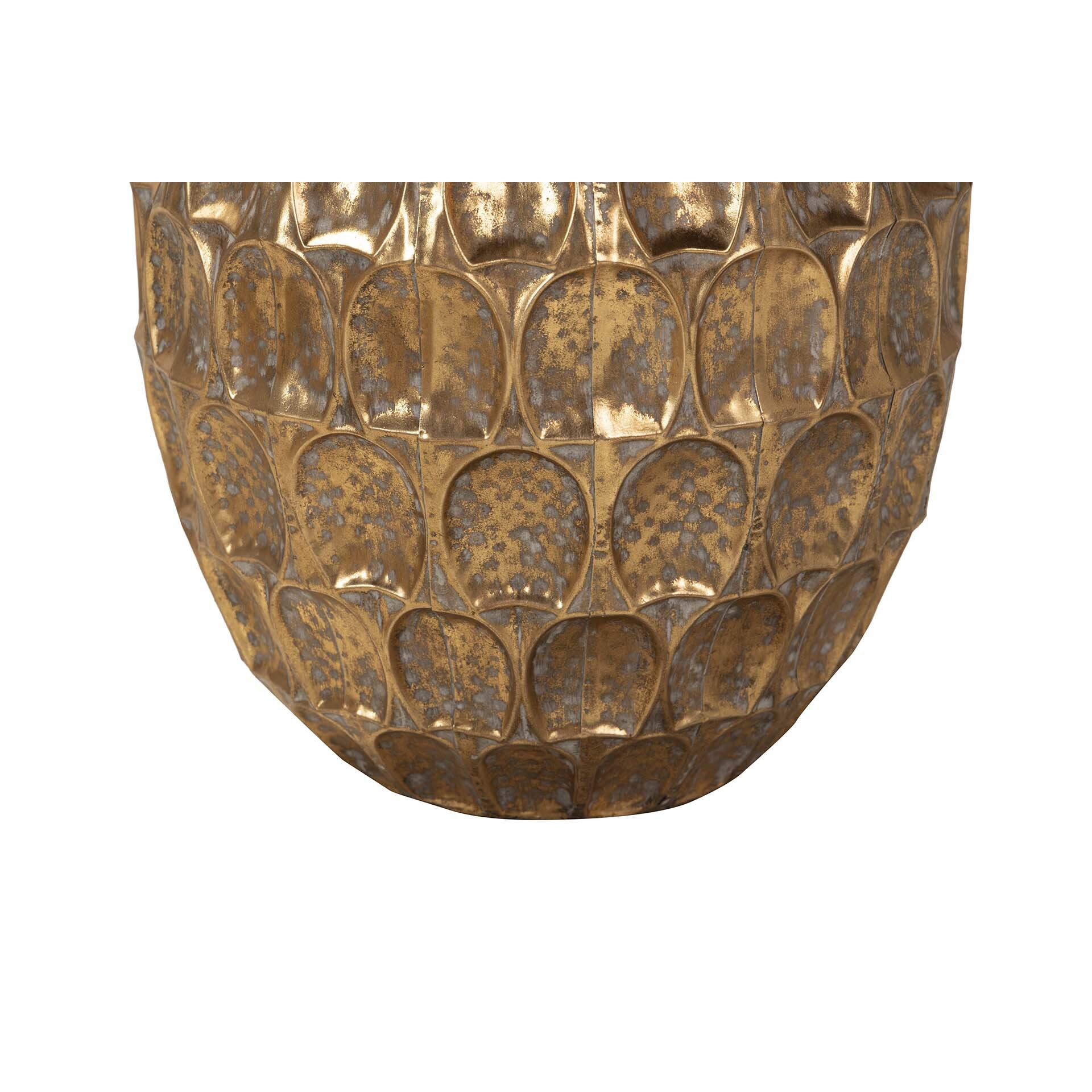 Set 3 Maceteros Metal 38x38x37 30x30x29 23x23x24 Cm