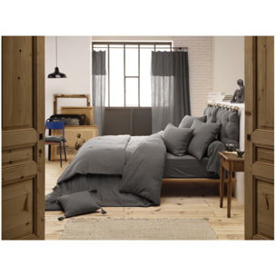 Housse de traversin en gaze de coton 85 x 185 cm - GAIA