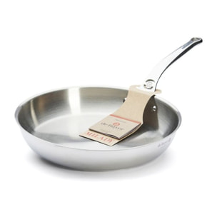 Poêle DE BUYER milady queue fonte inox 24 cm 3412.24