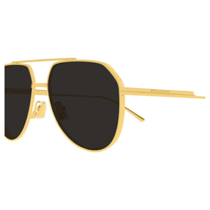 Gafas de Sol Bottega Veneta BV1465S-001 de Metal Unisex 60 mm