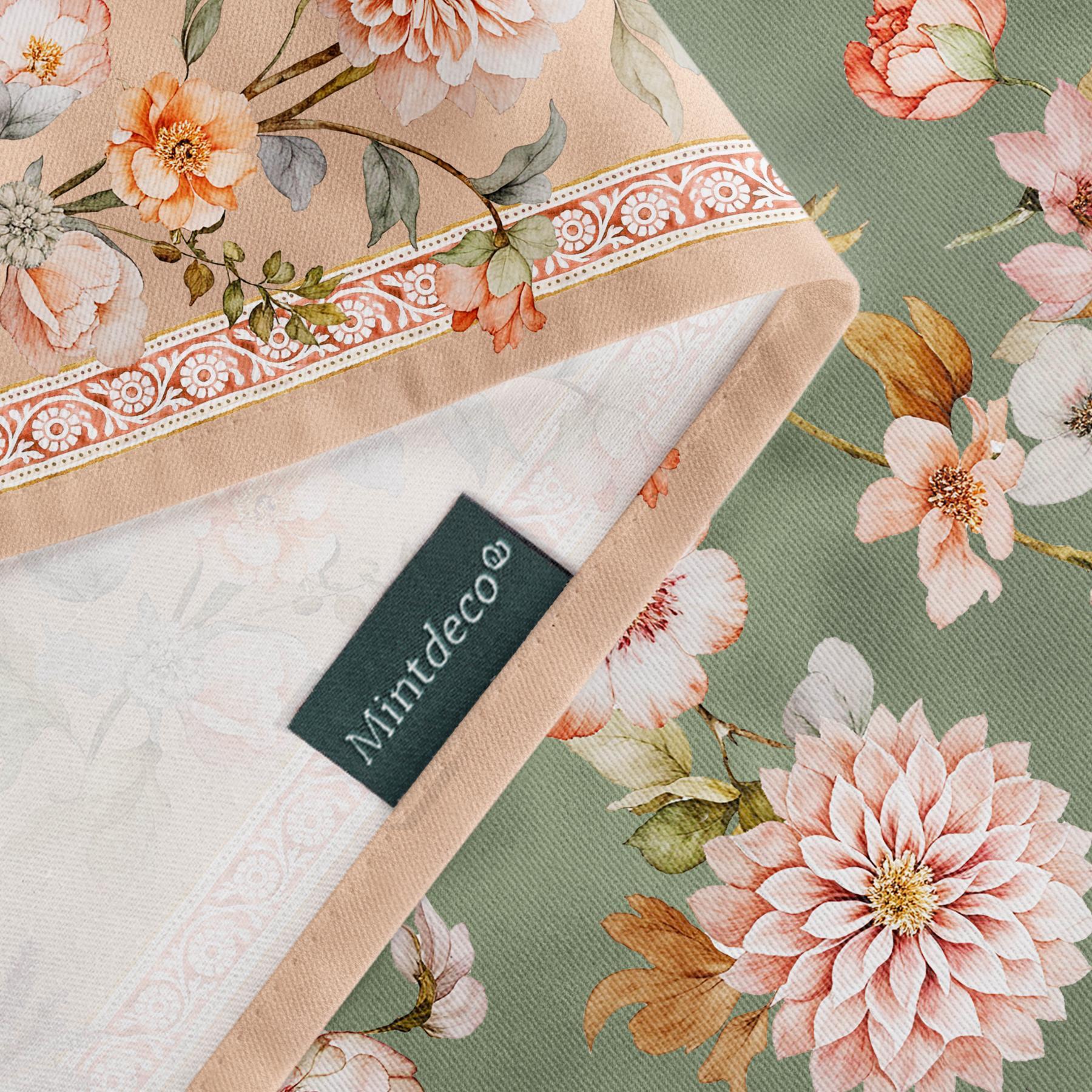 Nappe anti-taches ALIRA FÔRET - en 100 % coton