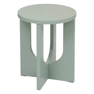 Table d’appoint "Bloom" vert de gris 50,540x40cm