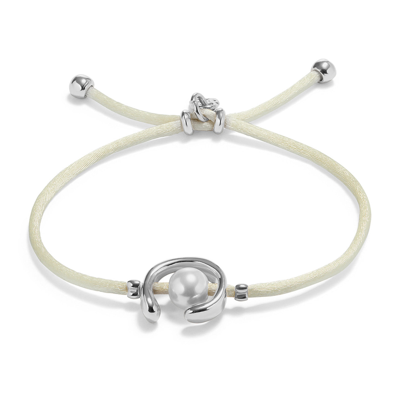 Pulsera SER DIFERENTE CREMA M