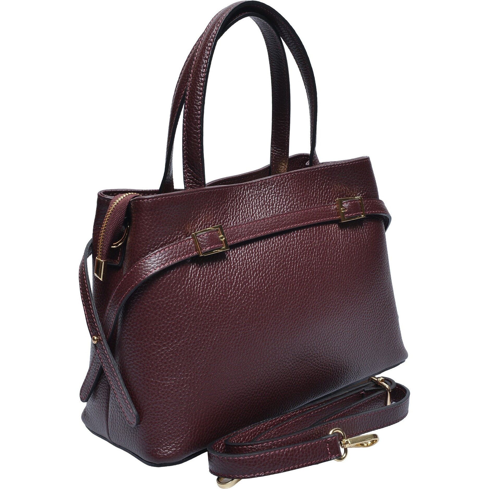 Tote Anna Luchini Bordeaux