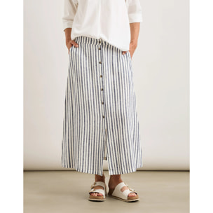 Falda Midi Azul - Sailora