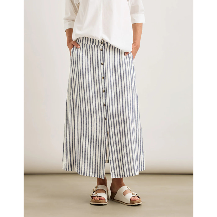 Falda Midi Azul - Sailora