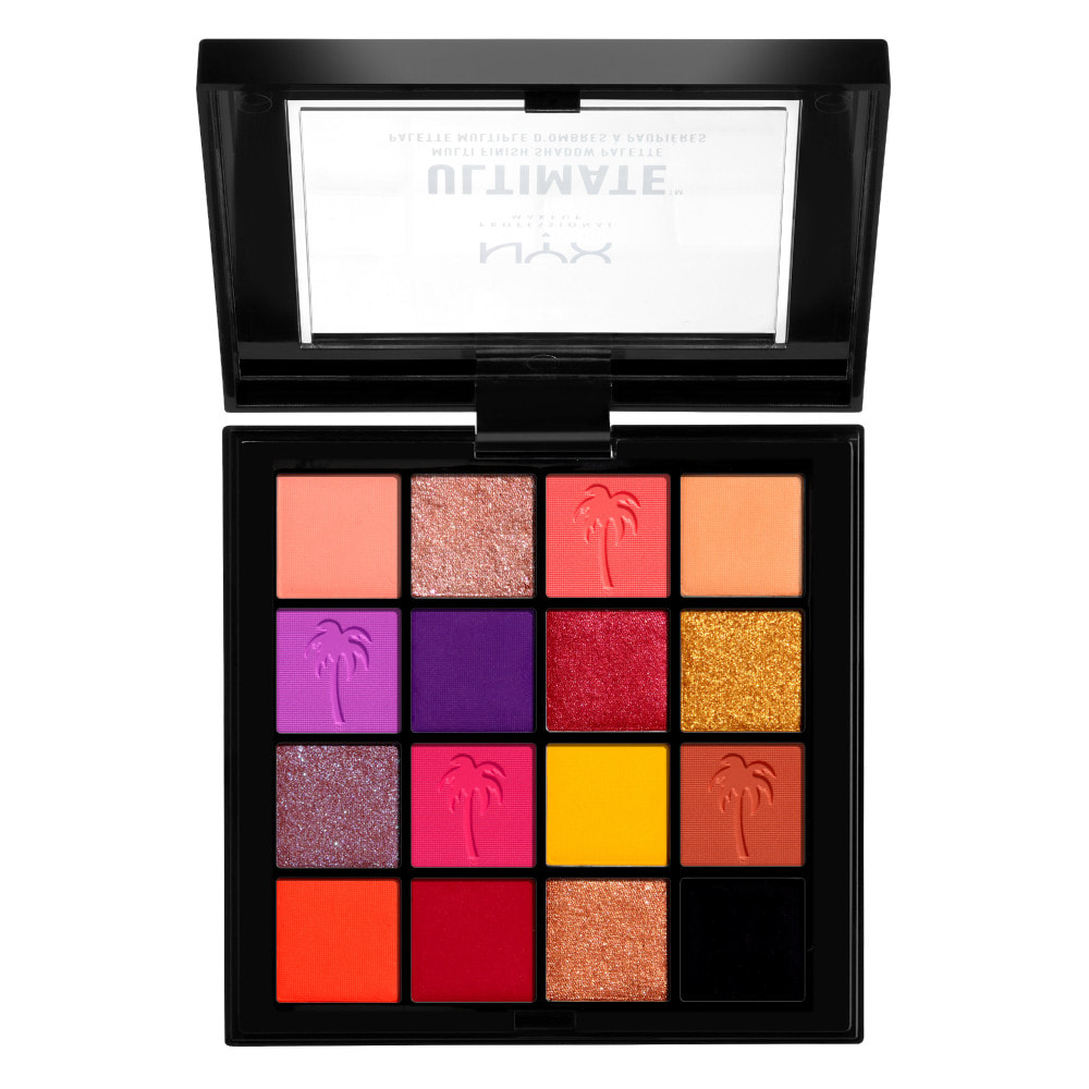 Nyx Professional Makeup Palette De Fards A Paupières Ultimate 16 Teintes Festival