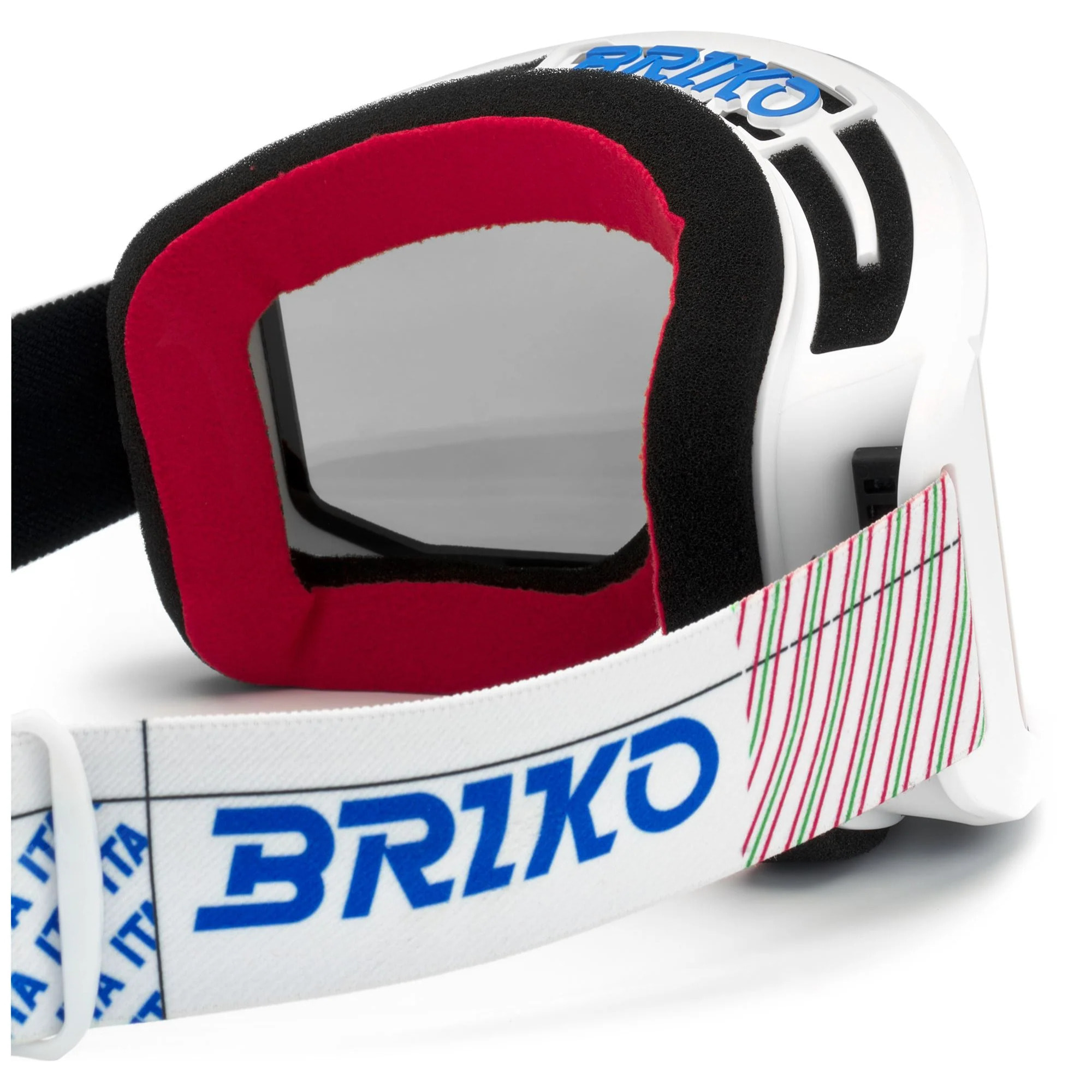 Briko - Maschere /Occhiali Protettivi, Uomo Donna, Bianco - Vulcano Mask Italia