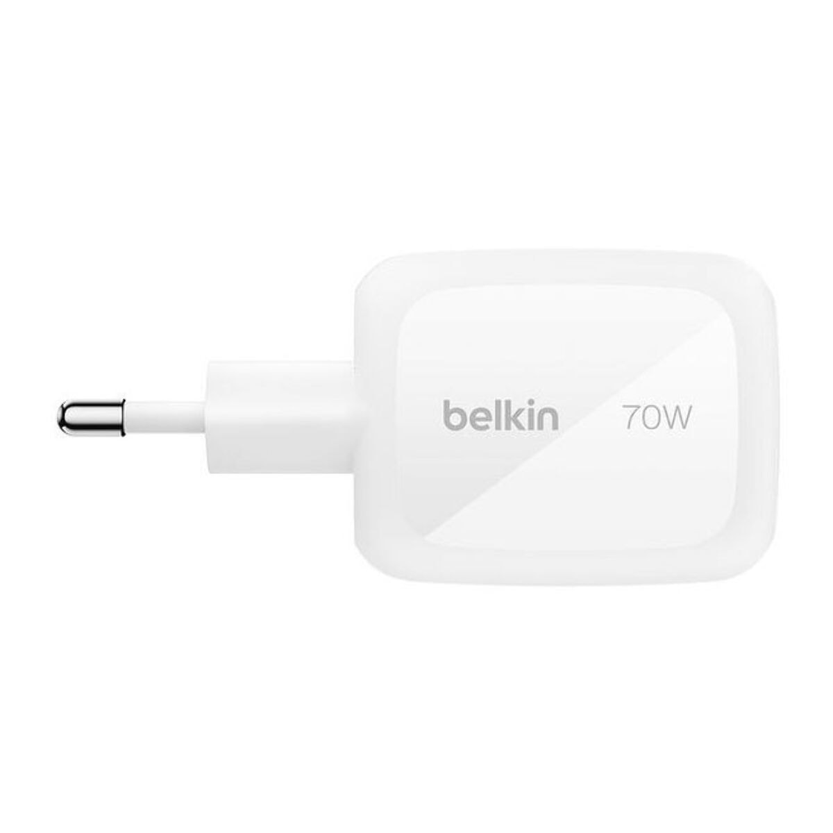 Chargeur + câble BELKIN 70W 2 ports blanc GaN