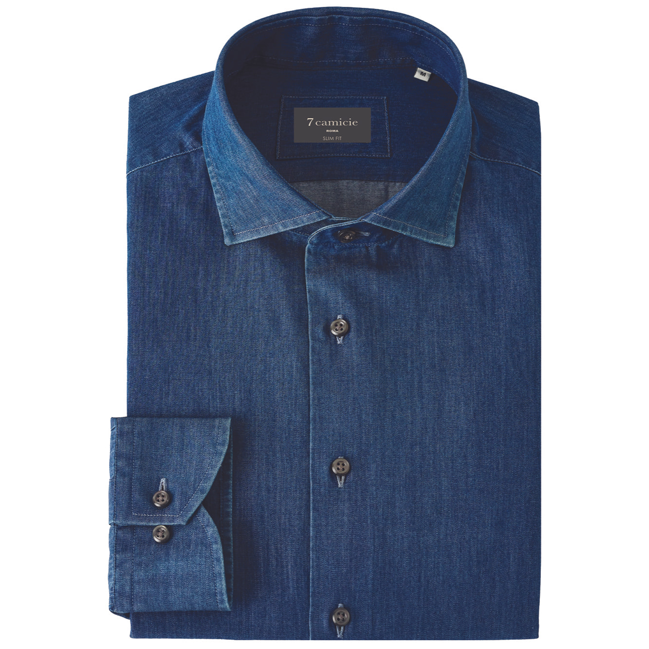 Camicis Uomo Kent Jeans Unito Blu Chiaro