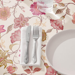 Nappe anti-taches DIANIA FUCHSIA - en 100 % coton
