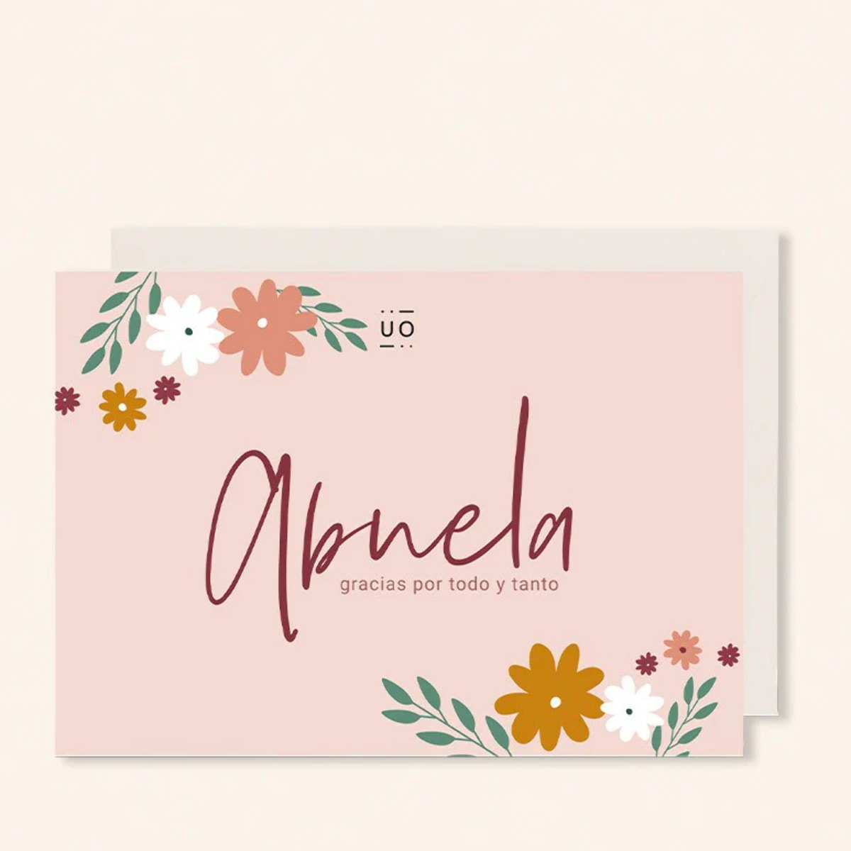 Postal "Gracias abuela"