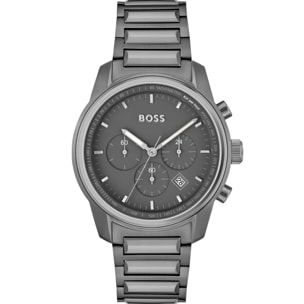 Reloj Boss 1514005 Hombre Analogico Cuarzo con Correa de Acero inoxidable