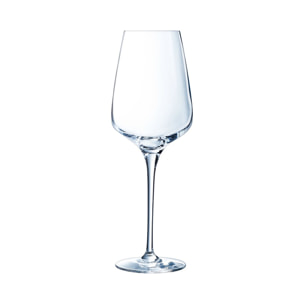 6 verres à vin 45cl en cristallin