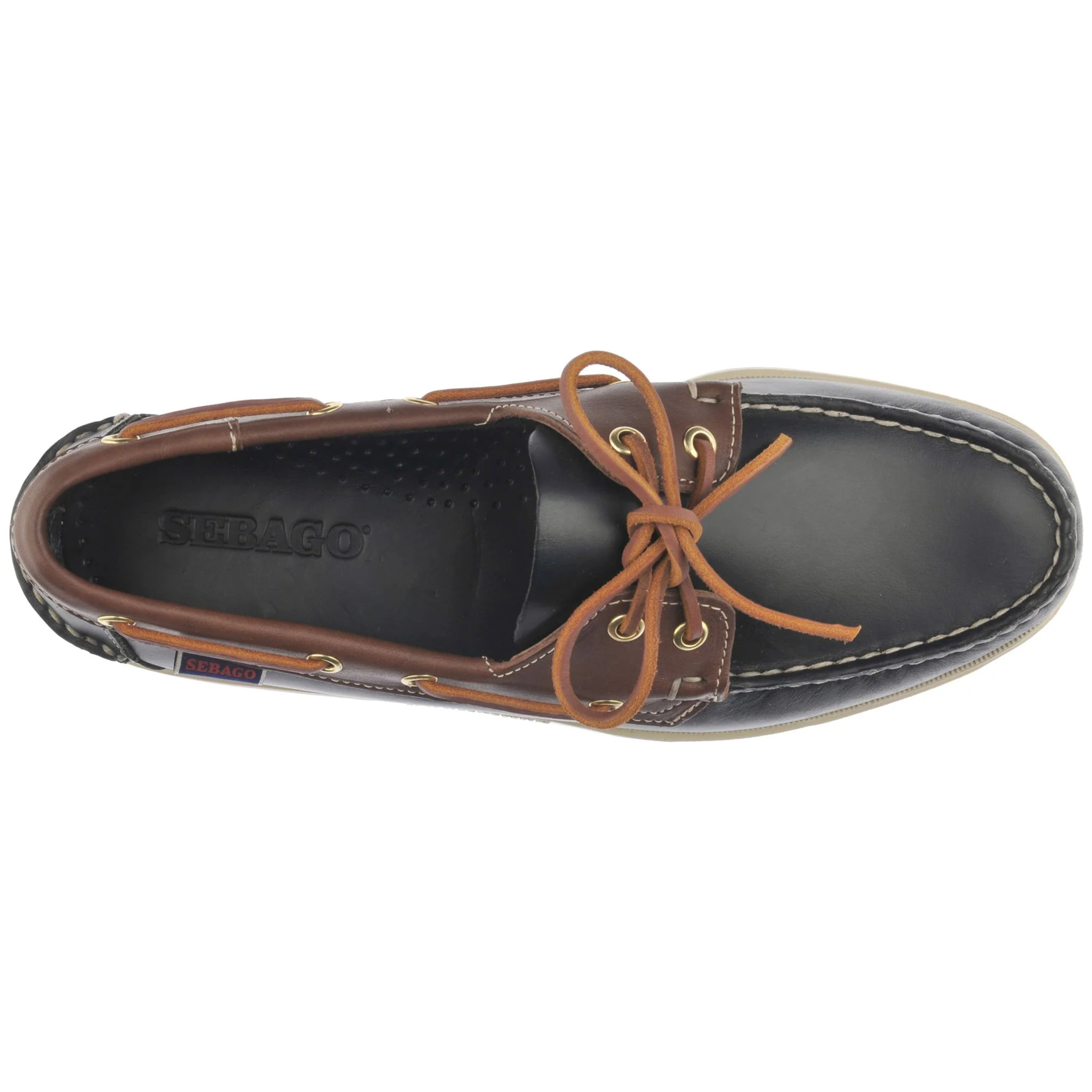 Sebago - Docksides Uomo Marrone - Portland Lea Wax Lea