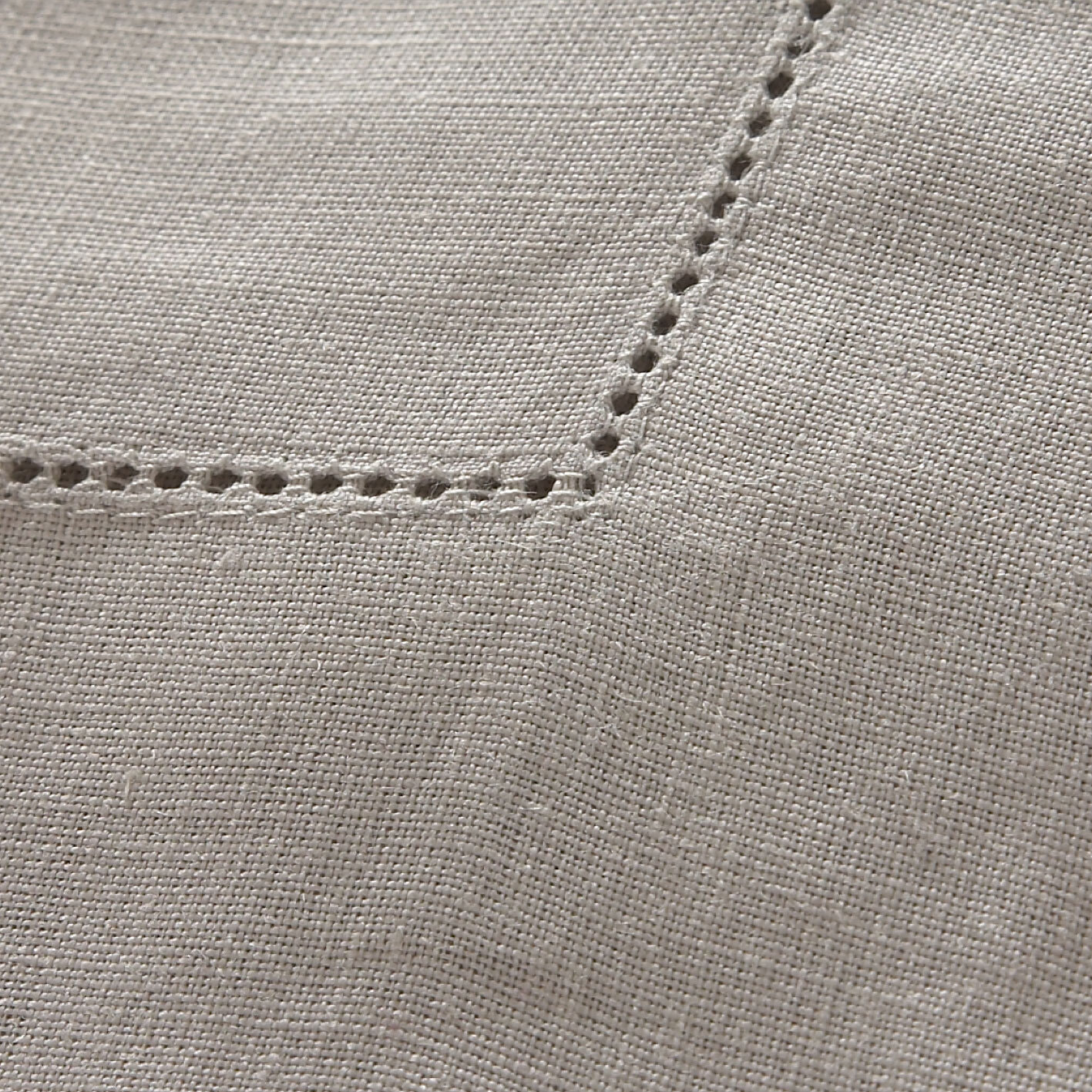 Nappe unie en lin, Made in France, FLORENCE , Gris Argent