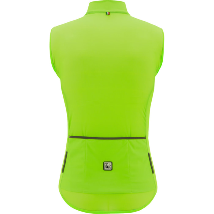 Nebula - Gilet Coupe Vent - Vert-fluo - Homme