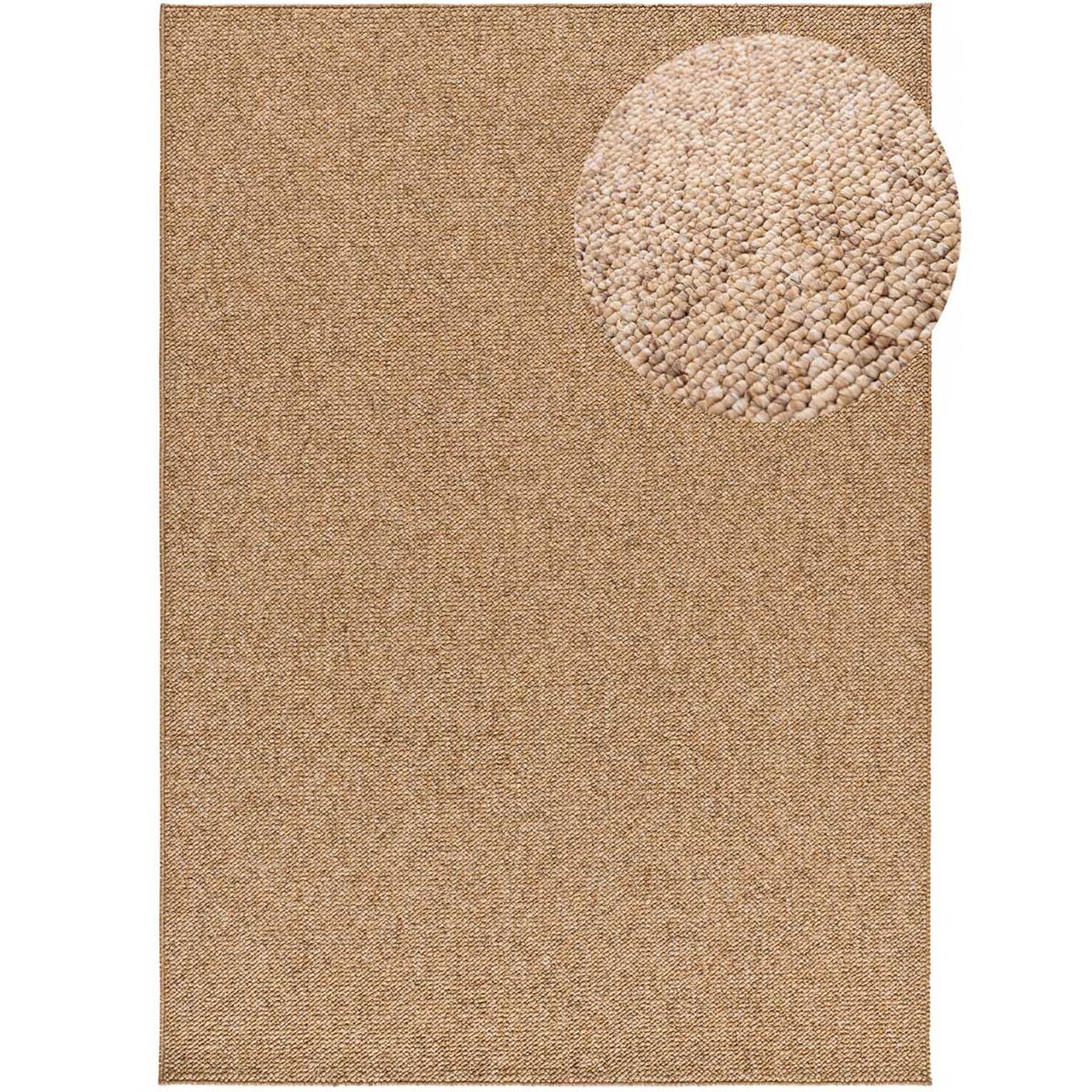 PETRA Alfombra lavable tejido en bucle en natural, varias medidas disponibles.
