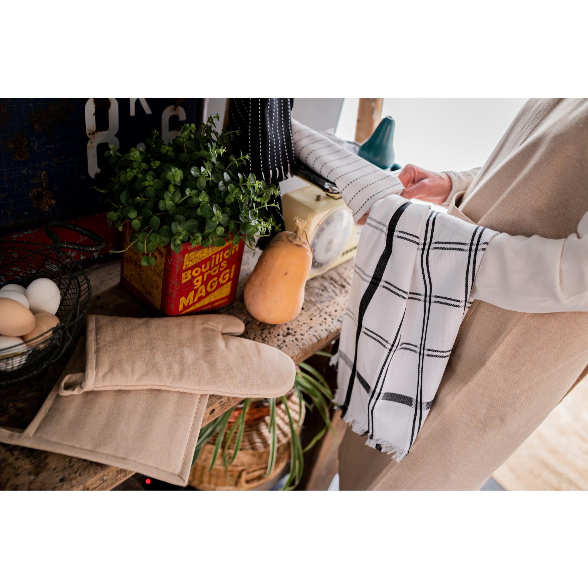Lot gant de cuisine/manique recyclé Jona