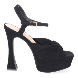 Sandalias con Tacón para Mujer, Comodos y Elegantes, Diseño Moderno con Lazo