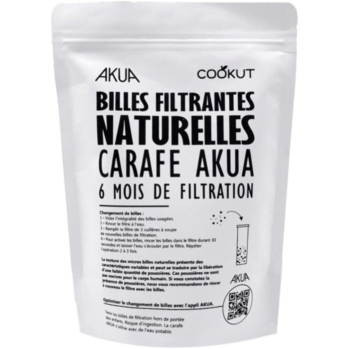 Billes filtrantes COOKUT recharges pour AKUA