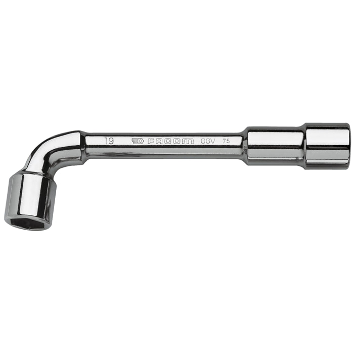 FACOM Clé à Pipe Débouchée 11 mm - 75.11 - Forgée 6 x 6 Pans