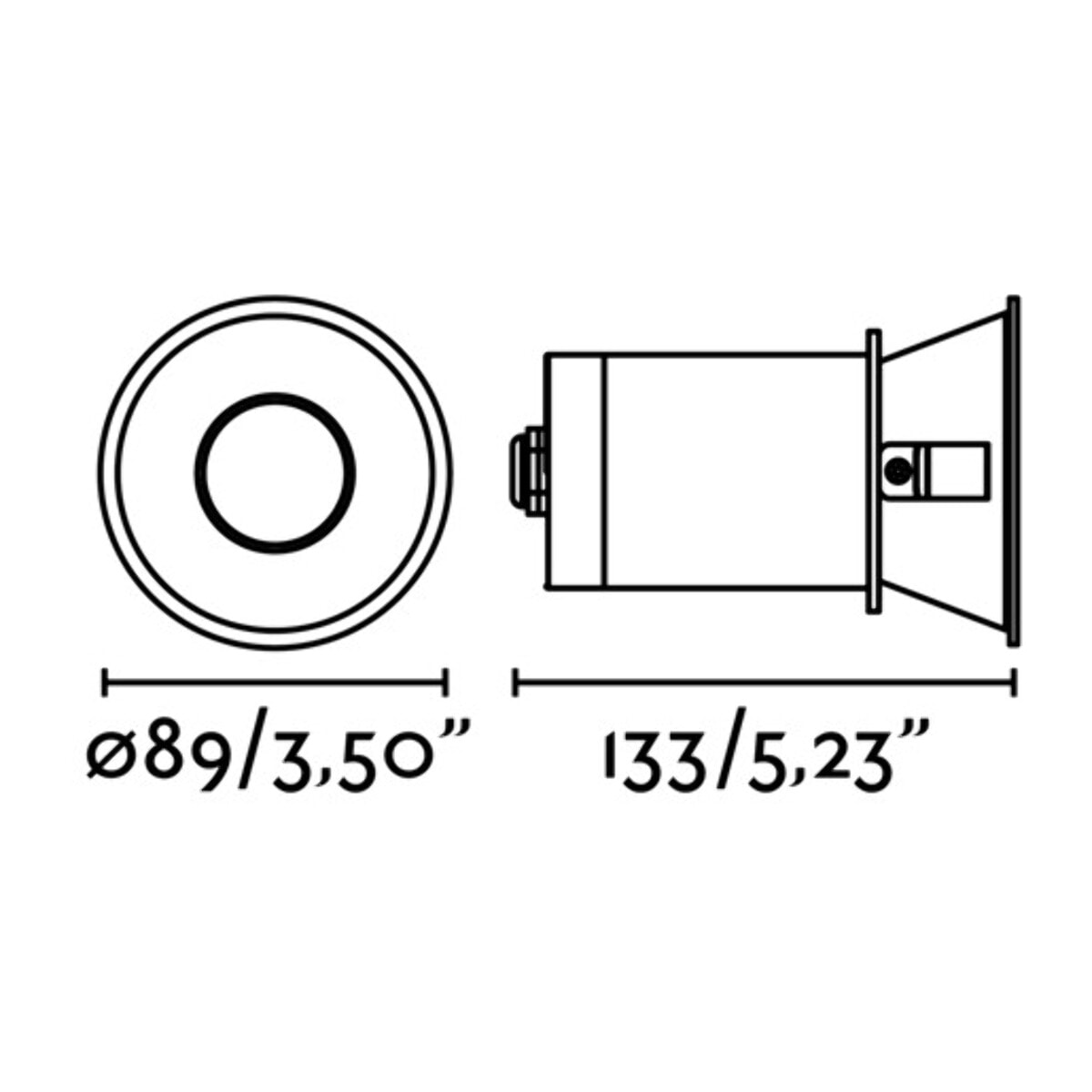 FRESH IP65 Lampada incasso bianca GU10