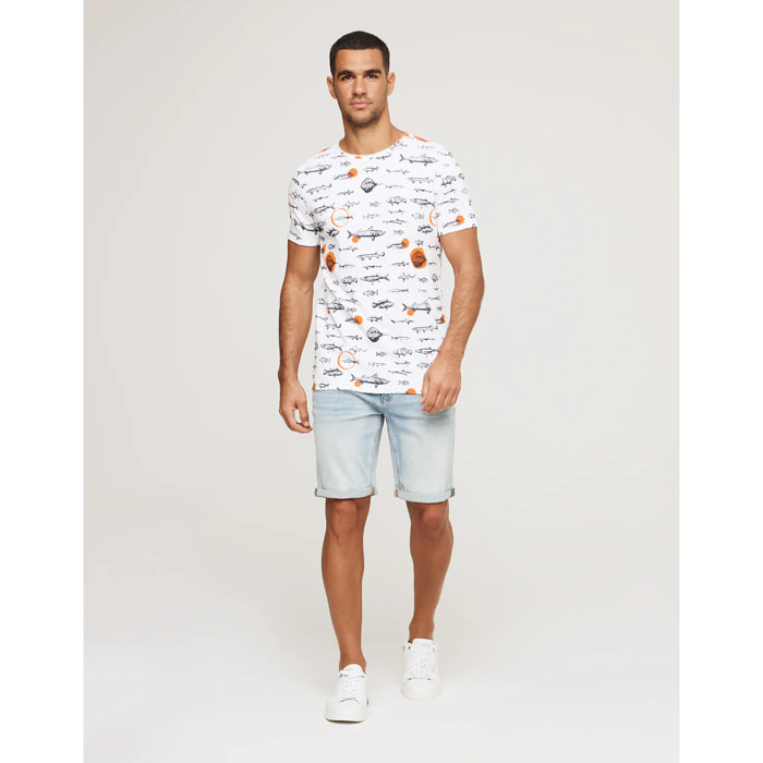 Bermuda Denim Claro- Caiman