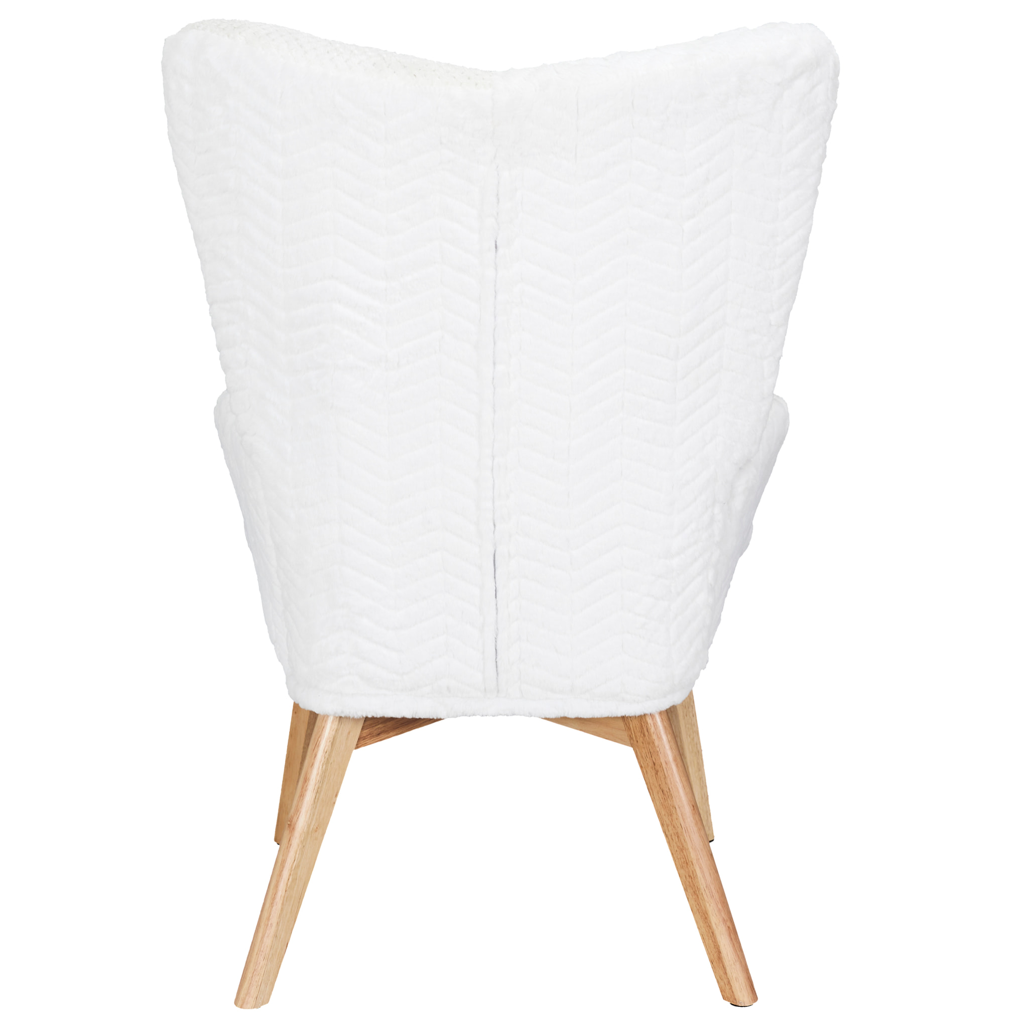 Fauteuil Helsinki Patchwork Blanc