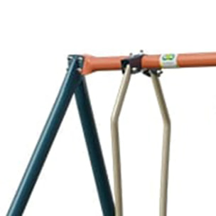 Portique métal 2,20 m Axion MAHO - 5 Enfants