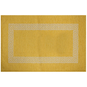 TAPPETO DA CUCINA CIPRO SENAPE CON FONDO ANTISCIVOLO