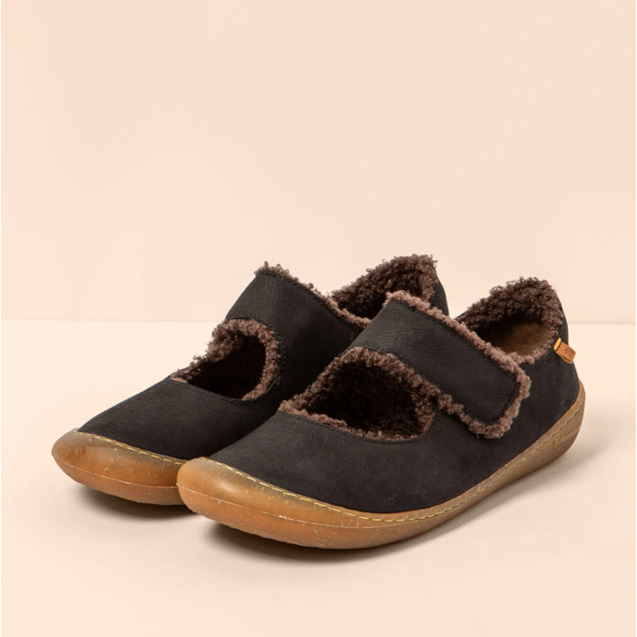Bailarinas N5739 PLEASANT BLACK/ PAWIKAN color Black