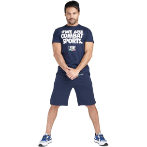 Completo set da uomo composto da t-shirt e pantaloncini Leone Basic
