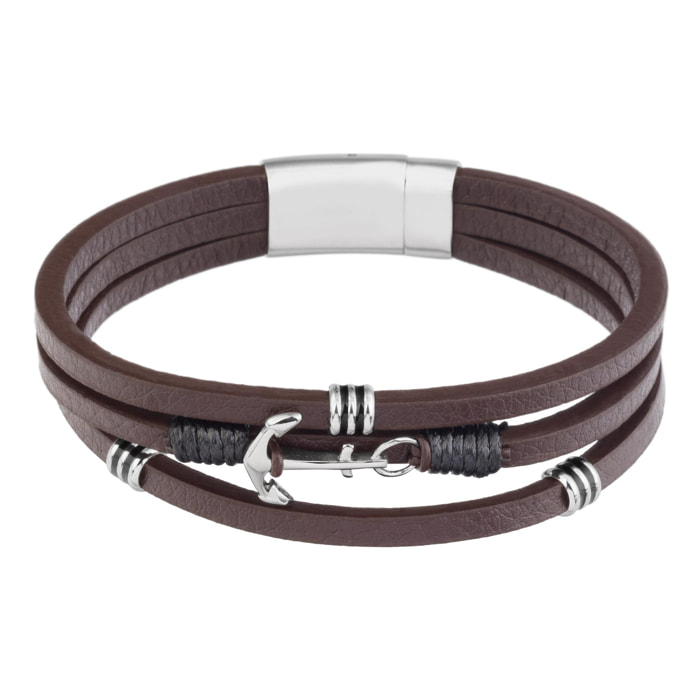 Bracciale U.S. Polo Assn. In pelle