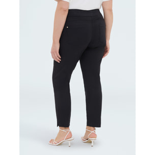 Fiorella Rubino - Pantalones Skinny de algodón - Negro