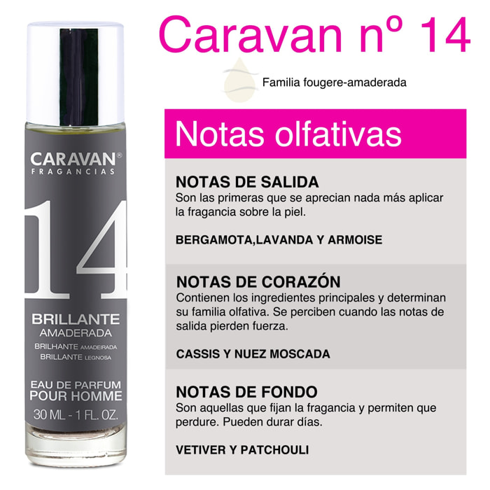 Caravan perfume de hombre nº14 - 30ml.