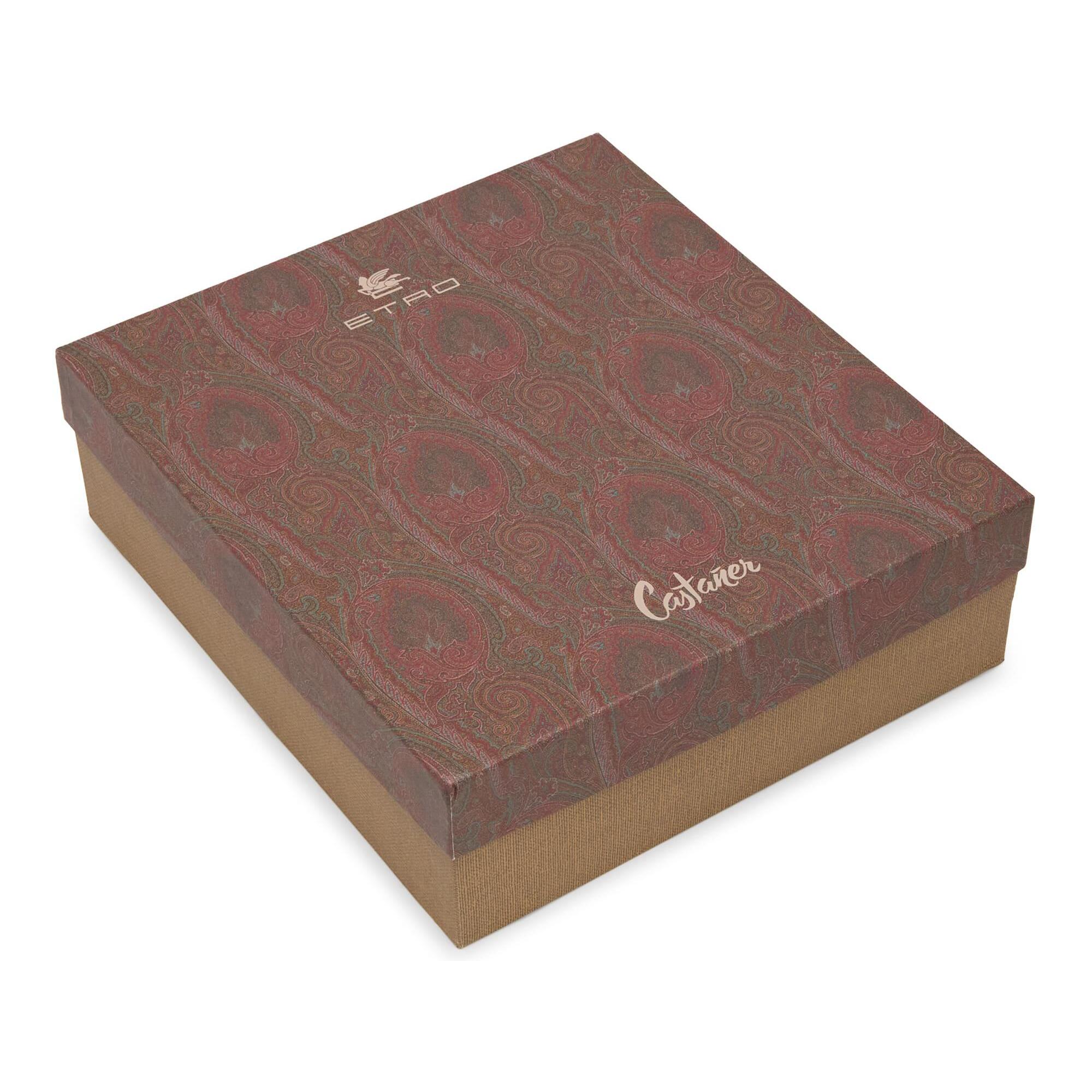 Sandalia abotinada Bertina en cordela de rayón by ETRO