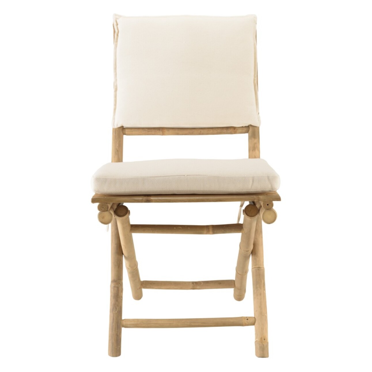 VITAL - 2 chaises et 1 table pliantes en bambou