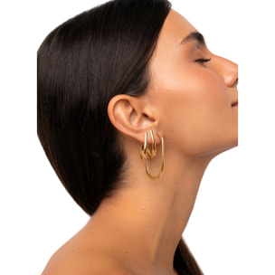 Orecchino Abby Placcato Oro