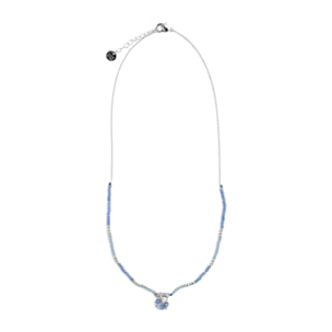 Collar Ilkan acabado plata