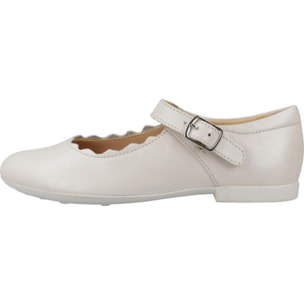 Zapatos Niña de la marca GEOX  modelo JR PLIE BLANCO