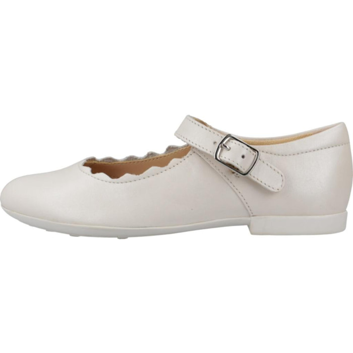 Zapatos Niña de la marca GEOX  modelo JR PLIE BLANCO