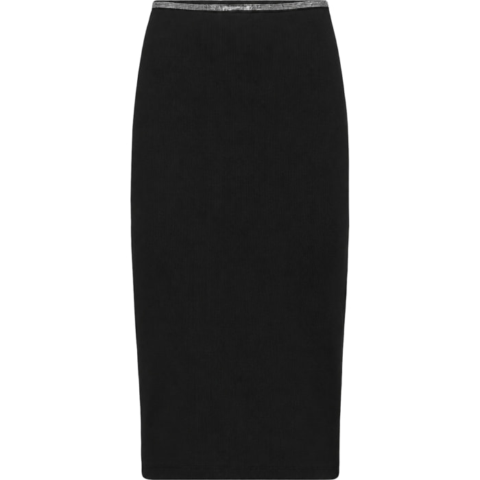 PHILIPP PLEIN Falda larga SIGNATURE