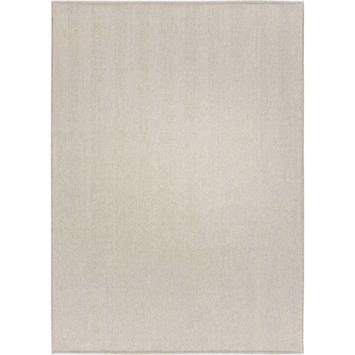 ESPIGA Alfombra lisa lavable en color beige, varias medidas disponibles