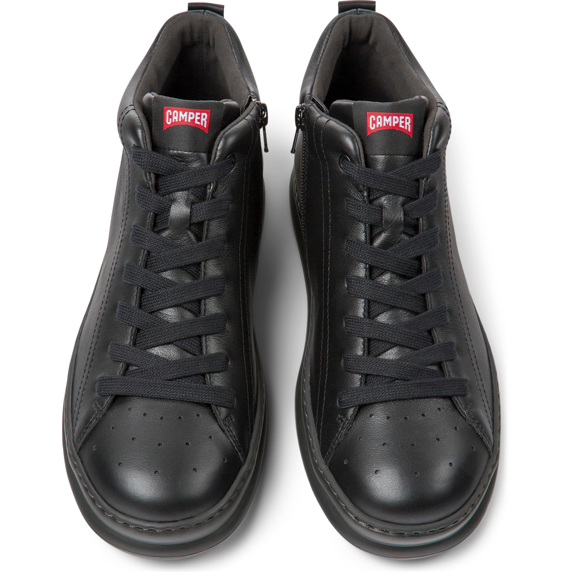 Zapatillas - CAMPER Runner Four - Negro - Cuero liso